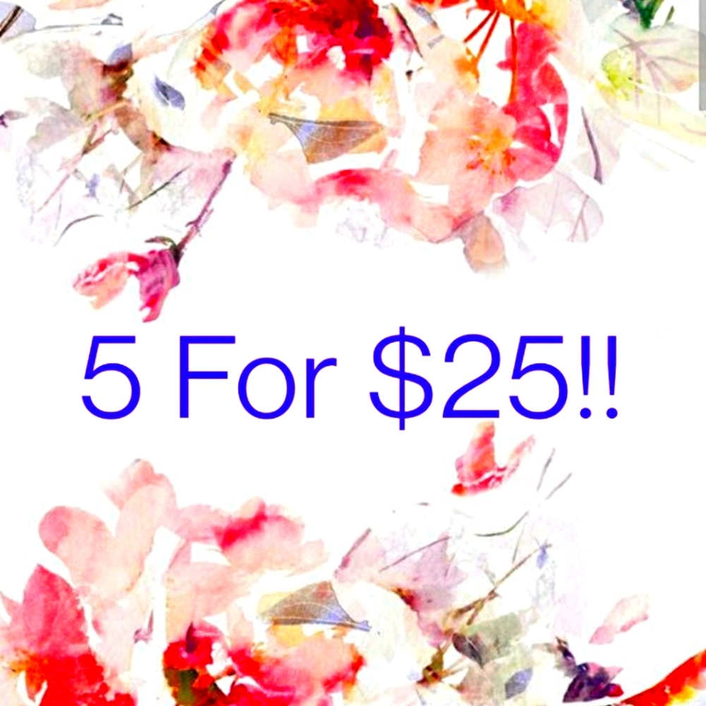 Any 5 Items $10 And Under Bundle For $25. - image 1